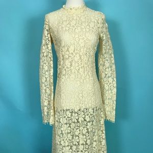 Derek Lam 10 Crosby Buttercup Lace Dress S4